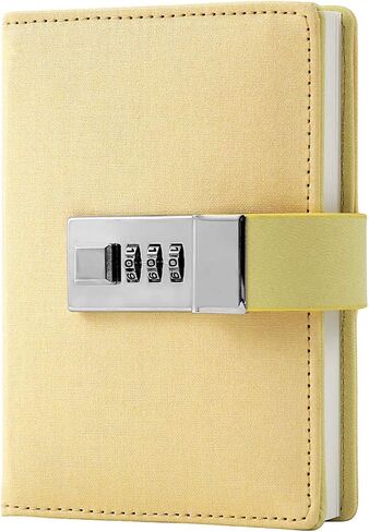 CAGIE Lock Journal Secret Diary، قفل مجلة صغيرة للنساء لكتابة دفتر مذكرات شخصي مقفل in Kuwait