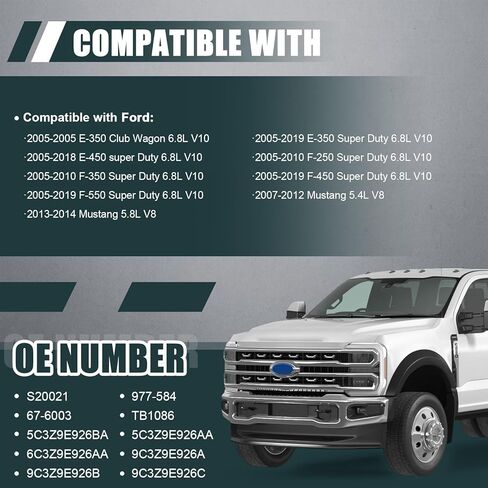 S20021 مجموعة جسم الخانق الإلكترونية لفورد E-350 نادي عربة E-350 E-450 F-250 F-350 F-450 F-550 سوبر ديوتي مازدا 5.4 5.8 6.8L V8 V10، استبدال #977-584 67-6003 in Saudi Arabia