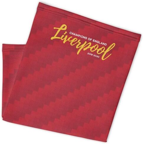 Dedbol Liverpool Champions of England 2020 Script Face Mask Gaiter Red in Saudi Arabia