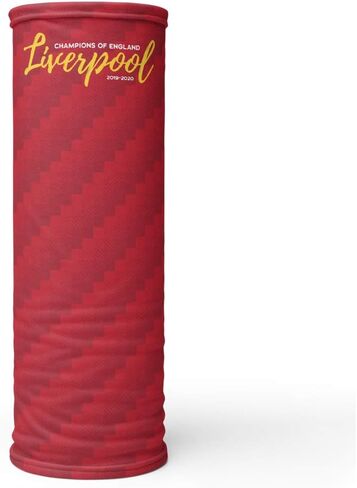 Dedbol Liverpool Champions of England 2020 Script Face Mask Gaiter Red in Saudi Arabia