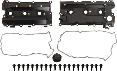 Valve Covers With Gasket Bolts Fit For Nissan Pathfinder 2002-2004 for Infiniti QX4 2002-2003 3.5L OE# 13264-5W500,13264-5W510 Left & Right in Saudi Arabia
