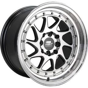 MT28 15x8.0 4x100/4x114.3 20 ET 73.1 CB جونميتال مع عجلة وجه مُصنعة بواسطة MST in Kuwait