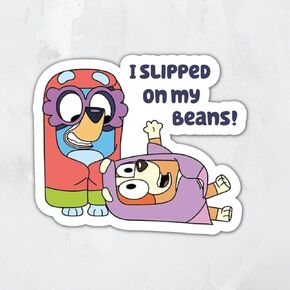 لقد انزلقت على My Beans ملصق حائط من الفينيل‏ مقاس 5x8 بوصة ملصق مضحك ميمي انسكبت My Beans Meme ملصق للسيارات والشاحنات وزجاجات المياه in Kuwait