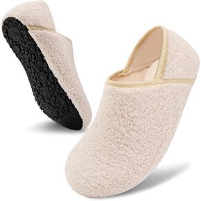 House Slippers for Women Men – Cozy Indoor Barefoot Slipper Socks with Fuzzy Plush Comfort and Soft Sole for Home, Bedroom, Travel & Yoga in Saudi Arabia