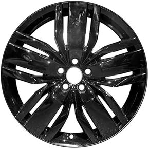 20 inch Wheel Compatible for 2018-2020 Volkswagen Atlas 20x8 15 Spoke Black Reman Factory Rim in Saudi Arabia