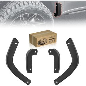 Mud Flaps Delete for 2019-2026 Chevy Silverado 1500 (Not Compatible with GMC Sierra) Accessories, No Drill Wheel Splash Guards Mud Guards Delete Exteriores Body Kit, Front & Rear 4pcs in Kuwait