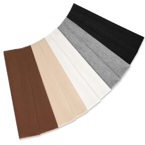 عصابات رأس GoodtoU Fashion للنساء والفتيات - أربطة شعر مرنة مضادة للانزلاق للتمرين والرياضة، عصابات رأس من القماش الناعم المريح | إكسسوارات الشعر ذات الأزهار والمشارب ومتعددة الألوان in Kuwait