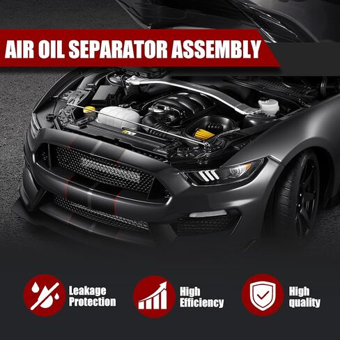 FC3Z6A785F مجموعة فاصل زيت المحرك تناسب Ford F250 F350 F450 F550 Super Duty 2017-2019 6.7L V8، الديزل PCV CCV تنفيس صمام المحرك استبدال علبة المرافق FC3Z-6A785-F in Kuwait