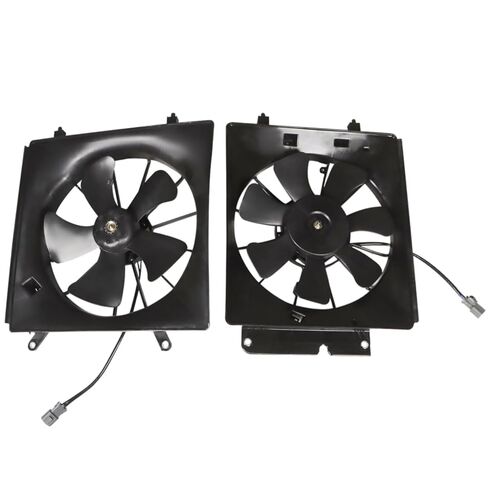 Electric Engine Radiator Cooling Fan Assembly Compatible with CR-V Element 2.4L 2002-2006 Left Right 38611PNA00 A/C Condenser Cooling Fans in Saudi Arabia