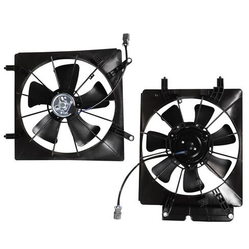 Electric Engine Radiator Cooling Fan Assembly Compatible with CR-V Element 2.4L 2002-2006 Left Right 38611PNA00 A/C Condenser Cooling Fans in Saudi Arabia