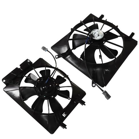 Electric Engine Radiator Cooling Fan Assembly Compatible with CR-V Element 2.4L 2002-2006 Left Right 38611PNA00 A/C Condenser Cooling Fans in Saudi Arabia