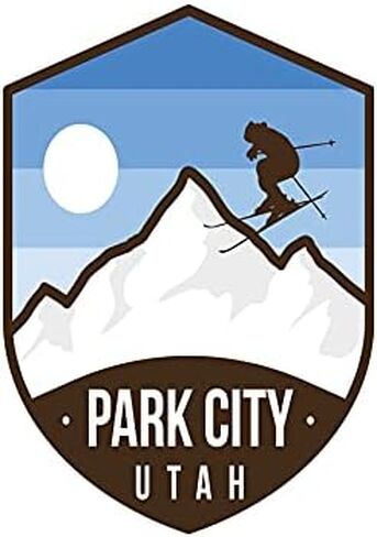 ملصق بارك سيتي، يوتا سكي سنو ماونتن 3 بوصة، S104 (ملصق فينيل مقاوم للماء للسيارة، زجاجة مياه، كمبيوتر محمول، آيباد، نافذة، مبرد، أمتعة، ممتص للصدمات، صندوق أدوات، خزانة)، 3 بوصة in Kuwait