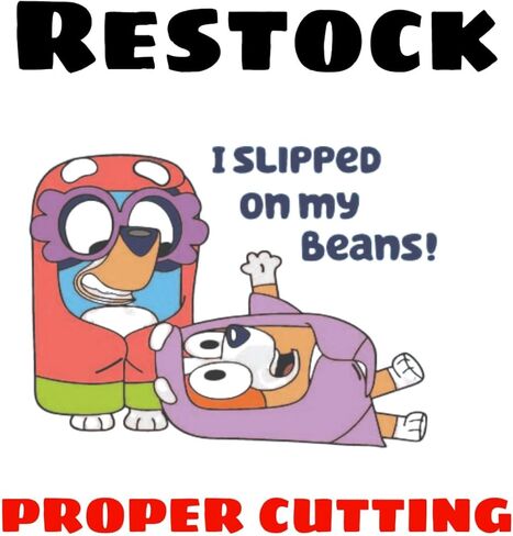 لقد انزلقت على My Beans ملصق حائط من الفينيل‏ مقاس 5x8 بوصة ملصق مضحك ميمي انسكبت My Beans Meme ملصق للسيارات والشاحنات وزجاجات المياه in Kuwait