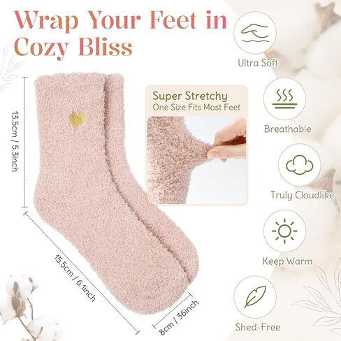 هدايا عيد ميلاد للنساء، جوارب عيد ميلاد سعيد غامضة، جوارب ناعمة ومريحة جدًا للنساء للعناية الذاتية in Kuwait