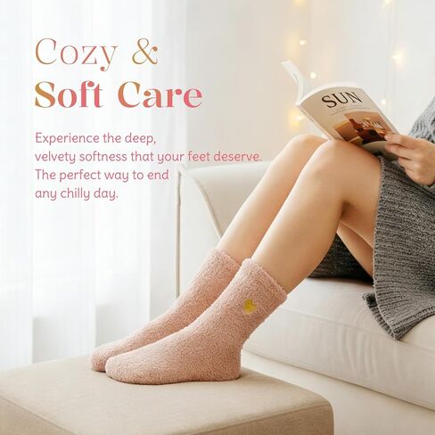 هدايا عيد ميلاد للنساء، جوارب عيد ميلاد سعيد غامضة، جوارب ناعمة ومريحة جدًا للنساء للعناية الذاتية in Kuwait