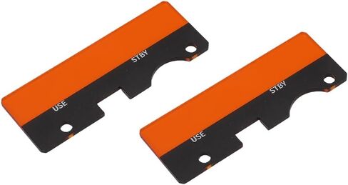 لـ King KX-155 KX155 PAIR عدسات كهرمانية مجوفة، مُصنعة لتناسب لوحة الواجهة، جديدة، سهلة التركيب in Saudi Arabia