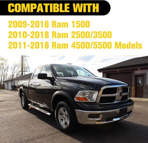 Radio Antenna Base Adapter Mount for 2009-2018 Dodge Ram 1500 2500 3500 4500 5500 Truck Accessories, Car Antenna Base Moulding Cover Trim, Radio Antenna Grommet Topper Bezel Replace 5064395AF, 2PCS in Kuwait