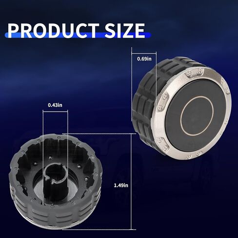 86128-0C060 مفتاح مقبض حجم الطاقة مناسب لـ 2022-2025 Toyota Tundra Sequoia & Toyota Tacoma، مقبض التحكم في حجم الطاقة للعرض استبدال # 86128-AN010 in Kuwait