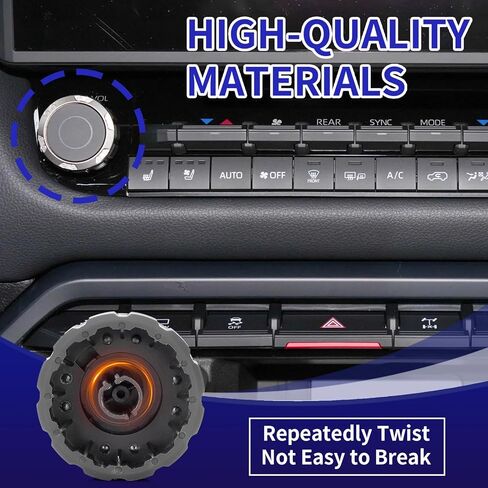 86128-0C060 مفتاح مقبض حجم الطاقة مناسب لـ 2022-2025 Toyota Tundra Sequoia & Toyota Tacoma، مقبض التحكم في حجم الطاقة للعرض استبدال # 86128-AN010 in Kuwait