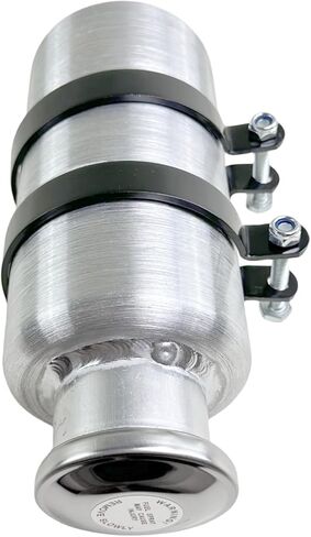 JSD 0.38 Gallon 4"x8" Vertical Aluminum Round Small Gas Tank Fuel Cell Tank 1/4" NPT Outlet go kart in Saudi Arabia