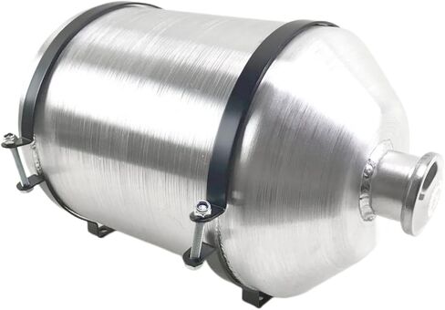 JSD 5 Gallons Aluminum Vertical Gas Tank/Fuel Tank Center Fill 10 x16 inch Spun 1/4 NPT Outlet in Saudi Arabia