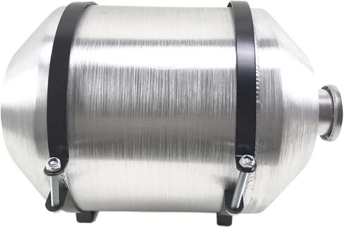 JSD 5 Gallons Aluminum Vertical Gas Tank/Fuel Tank Center Fill 10 x16 inch Spun 1/4 NPT Outlet in Saudi Arabia