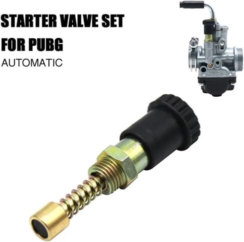 Manual/Automatic Pull Choke Assembly Fit for Dellorto PHBG Carburetor For 17.5AD 19DS 21AS PHBL PHBH PHBE Scooter Motorcycle 9538(PHBG Manual) in Kuwait
