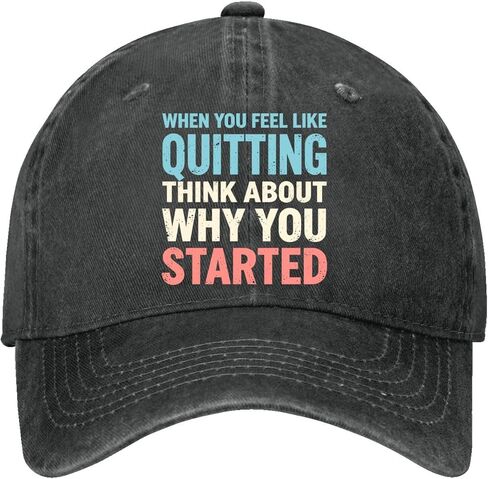 When You Feel-Like Quitting Thinks About Why You Started Hats for Men Trendy in Saudi Arabia