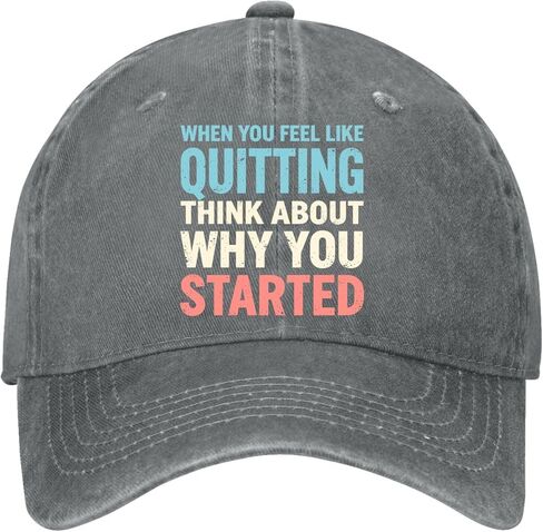 When You Feel-Like Quitting Thinks About Why You Started Hats for Men Trendy in Saudi Arabia