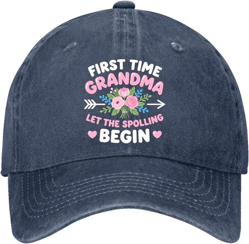First Times Grandma Let The Spoiling Begins Hat for Mens Funny Washed in Saudi Arabia