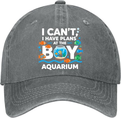 I Can’t I Have Plans at The Boy-Aquarium Hat for Women Aesthetic Washed in Saudi Arabia