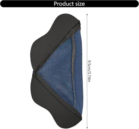 Universally Fit Motorcycle Helmets Chin Curtain with Windproof Mesh and Breathable Nose Guard for Enhanced Ventilation in Kuwait