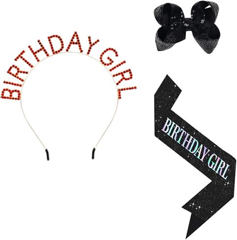 Girls Birthday Outfits Its Me Hi Im The Birthday Girl Shirt Sequin Shorts Set with Headband & Sash 2-8 Years in Saudi Arabia