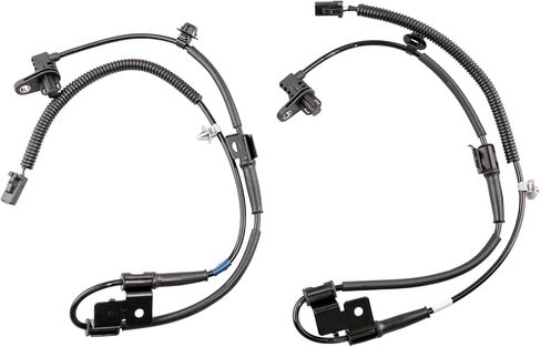 Front ABS Wheel Speed Sensor Left Right fit 06-12 Hyundai Elantra 2.0L L4, 2006 2007 2008 2009 2010 2011 2012, Driver Passenger Side, ALS1615 ALS1625, 2pcs in Saudi Arabia