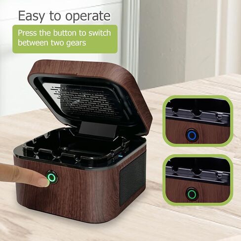 منفضة سجائر متعددة الوظائف بدون دخان مع فلتر HEPA، منفضة سجائر محمولة قابلة لإعادة الشحن لسيارة المكتب وغرفة المنزل in Kuwait