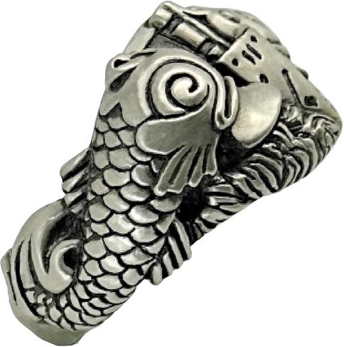 US Navy Submarine Dolphins Men’s Ring – Sterling Silver 925 Handcrafted in Kuwait