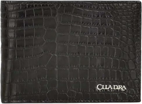 Black Niloticus Wallet by Cuadra in Saudi Arabia