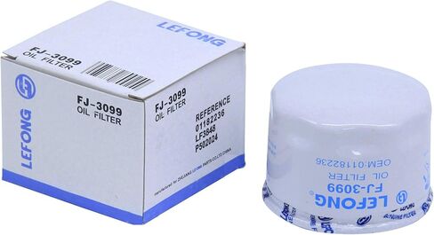 4 قطع فلتر زيت LEFONG FJ-3099 يستبدل AM125424، 49065-0721، 49065-7007، 120-483، 12 050 01-S 492932S متوافق مع محرك دورة John Deere Kawasaki Kohler Craftsman Husqvarna Tecumseh Toro in Saudi Arabia