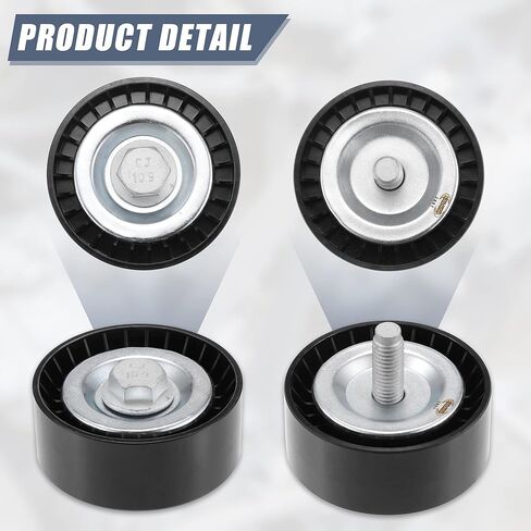 X AUTOHAUX 6512000270 ملحقات السيارة محرك حزام المهمل بكرة انحراف دليل بكرة لمرسيدس بنز سبرينتر 1500 2021 in Saudi Arabia