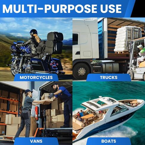 4 قطع من الفولاذ المقاوم للصدأ على شكل حرف D مرساة و2 قطعة من حبال بنجي قابلة للتعديل 180 سم، حلقات رموش 1/4 بوصة مع براغي للمقطورة، سرير الشاحنة، العربة، السيارة الترفيهية، القوارب والتحكم في البضائع (أسود) in Kuwait