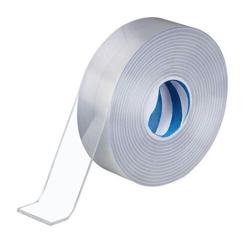 Double Sided Tape 3.3FT 2in Heavy Duty Clear Nano Removable Tape Strong Adhesive Mounting Tape for Poster Carpet Household (0.5mm,2cm,1m) in Saudi Arabia