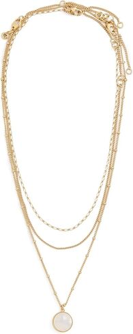 Madewell Women's Three-Pack Mother of Pearl Necklace Set in Saudi Arabia