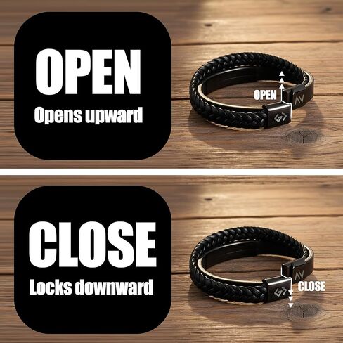 سوار مسيحي للرجال، سوار من الجلد والفولاذ المقاوم للصدأ على شكل سمكة يسوع مستوحى من الله، هدايا مسيحية للرجال، الزوج، الأب، مثالي لعيد الحب، عيد الميلاد أو عيد الأب، 8.6 بوصة in Kuwait