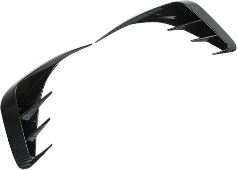 سبويلر فتحة تهوية المصد الخلفي للسيارة، واقي فاصل موزع المصد الخلفي مناسب لسلسلة 3 G20 M Sport 320i 325i 330i 2019+ (طباعة ألياف الكربون) in Saudi Arabia