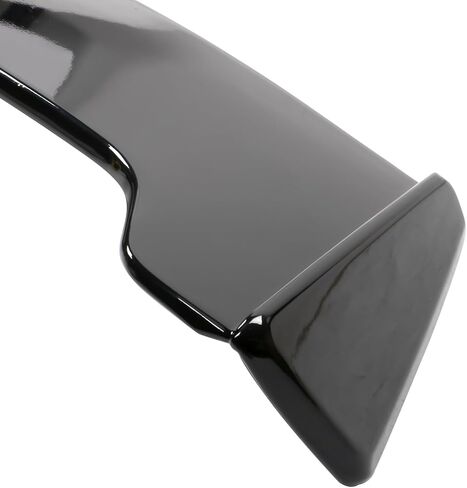 FREEMOTOR802 Compatible with 2021-2025 Dodge Durango (Except SRT) Trunk Spoiler + Roof Spoiler, ABS Gloss Black Duckbill Style Rear Middle Trunk Tail Lip & IKON Style Roof Spoiler Wing in Saudi Arabia