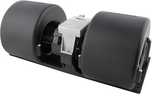 BOXI Blower Motor Assembly Fits for Dual Wheel 12 V with 3 Speed Resistor / 4-Pin/Replaces 006-A39-22 K338108 30002227 006A3922 in Saudi Arabia