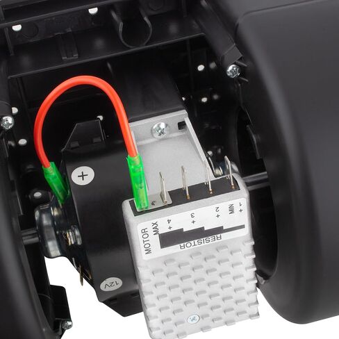 BOXI Blower Motor Assembly Fits for Dual Wheel 12 V with 3 Speed Resistor / 4-Pin/Replaces 006-A39-22 K338108 30002227 006A3922 in Saudi Arabia
