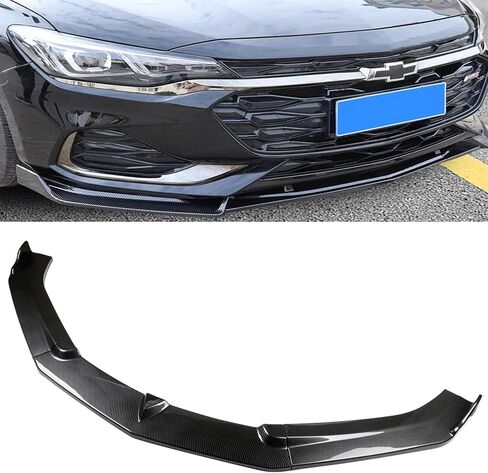 MUCO New Front Bumper Lips Compatible with Chevy Camaro Sedan 16 17 18 19 20 21 22 23 24 Car Front Spoiler-Gloss Black ZL1-Style Front Lip - 3pcs in Saudi Arabia