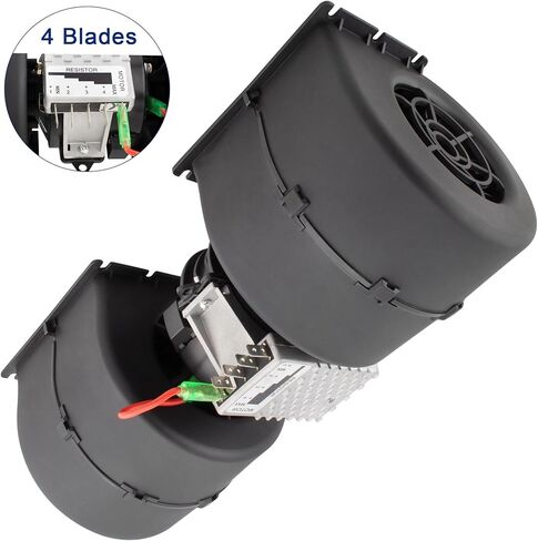 BOXI Blower Motor Assembly Fits for Dual Wheel 12 Volt 3 Speed Centrifugal Blower/Replaces 008A4502 2619939 in Saudi Arabia