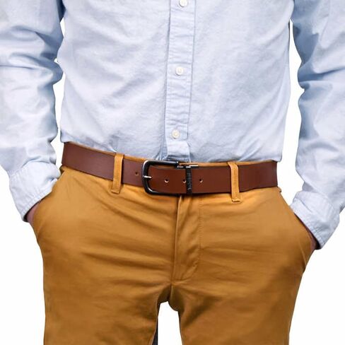 Timberland | Men's Reversible Cut To Size Leather Belt (1-Pack) in Saudi Arabia